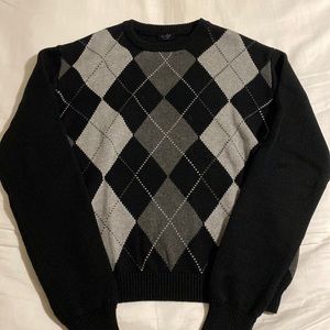 Brandy Melville Argyle Sweater